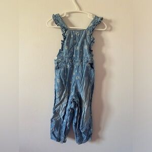 Baby girl overalls floral 18-24m